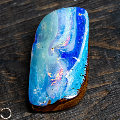 Natürlicher  Boulder Opal aus Australien Edelsteinqualität - 3,89g - 19,45Ct