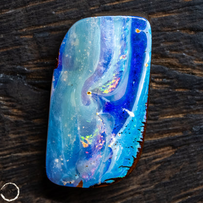 Natürlicher  Boulder Opal aus Australien Edelsteinqualität - 3,89g - 19,45Ct