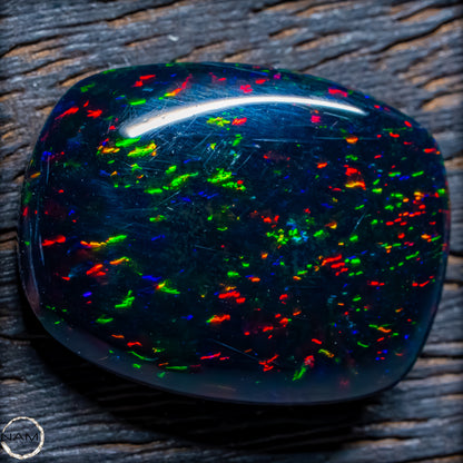 Großer AAA+ Schwarzer Opal Cabochon - 4,76g / 23,8 ct