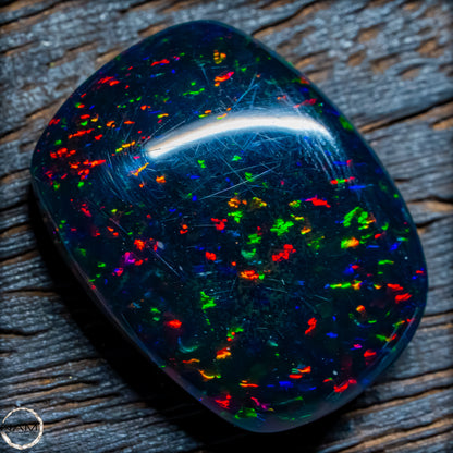 Großer AAA+ Schwarzer Opal Cabochon - 4,76g / 23,8 ct
