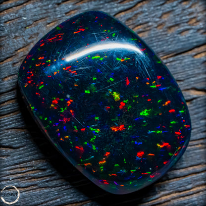 Großer AAA+ Schwarzer Opal Cabochon - 4,76g / 23,8 ct