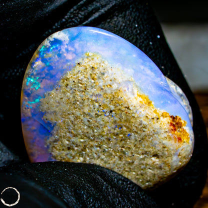 Natürliche AAA+ Opalesierte Fossile Muschel aus Australien, 16,50ct