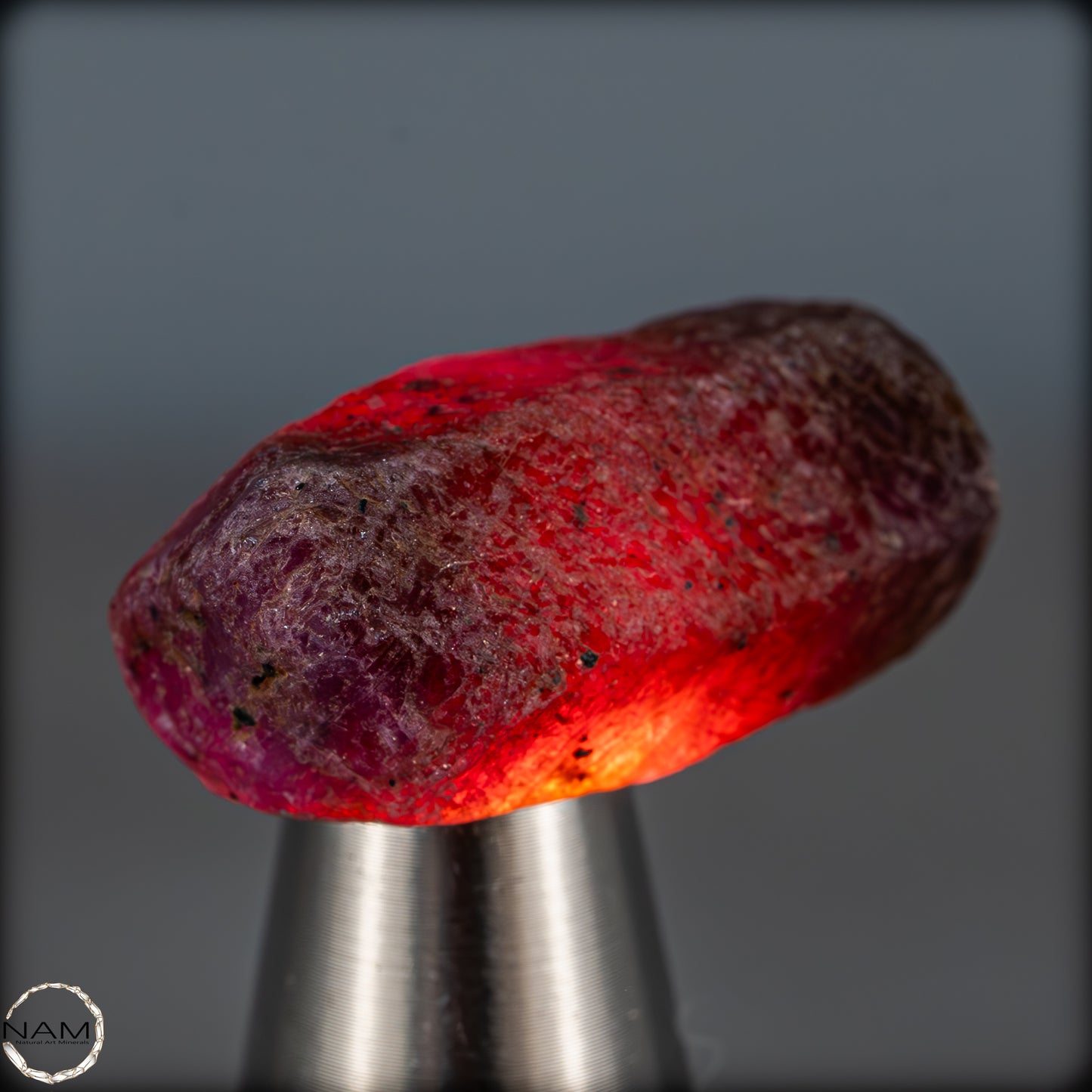 Natürlicher Rubinkristall aus Myanmar, Unbehandelt - 11,27g - 56,35ct