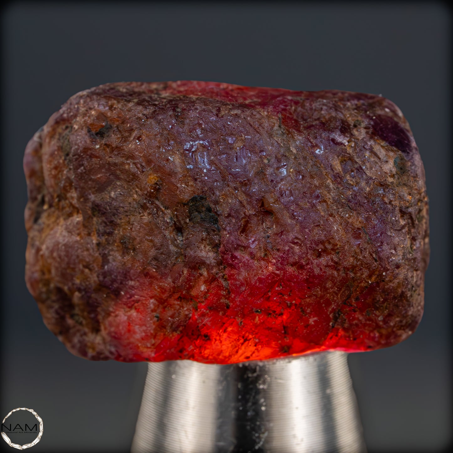 Natürlicher Rubinkristall aus Myanmar, Unbehandelt - 10,67g - 53,35ct