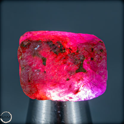 Seltener Padparadscha Farbener Saphirekristall aus Tansania - 8,36g - 41,80ct