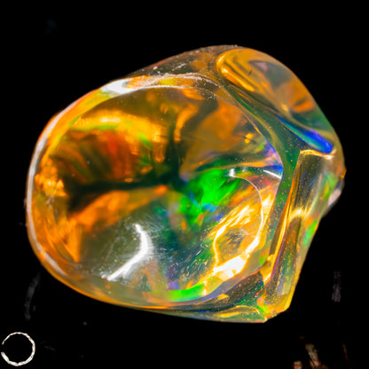 Seltener AAA+ Mexikanischer Feuer-Opal,0,892g/4,46ct