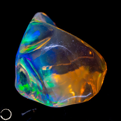 Seltener AAA+ Mexikanischer Feuer-Opal,0,892g/4,46ct