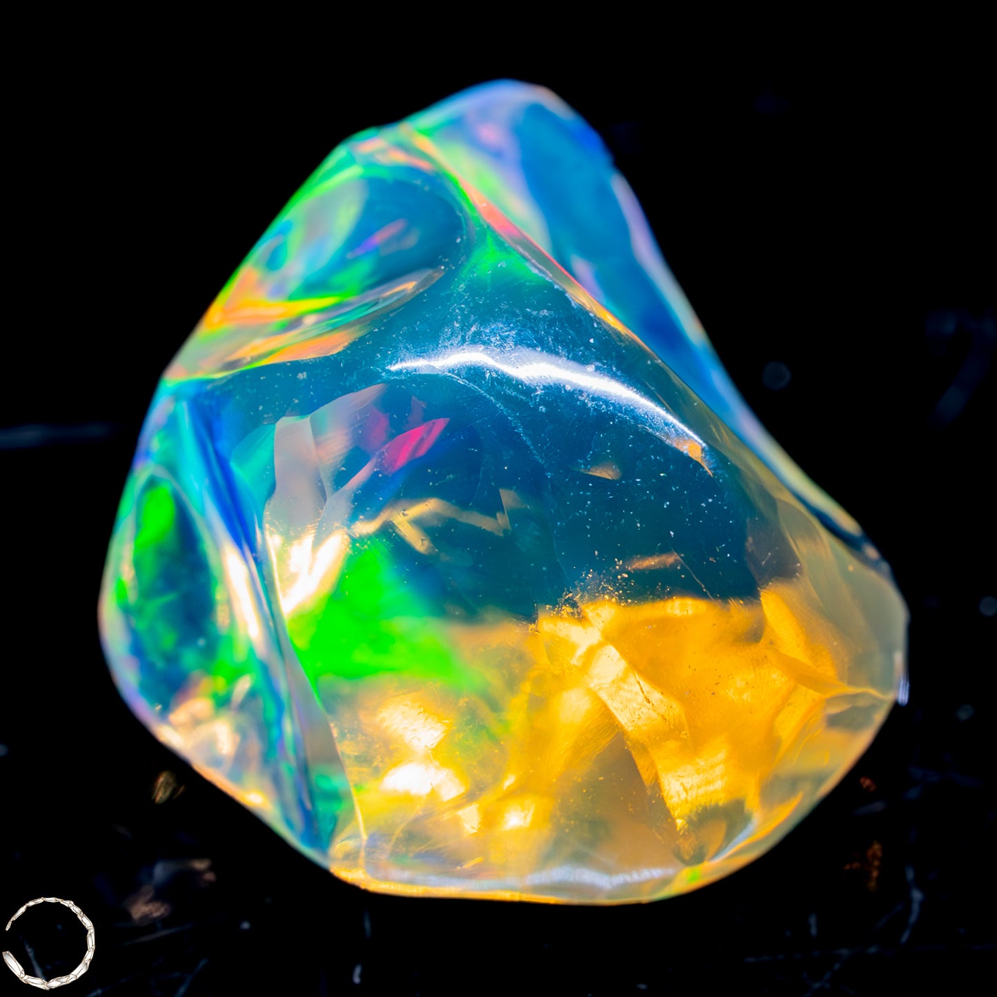 Seltener AAA+ Mexikanischer Feuer-Opal,0,892g/4,46ct