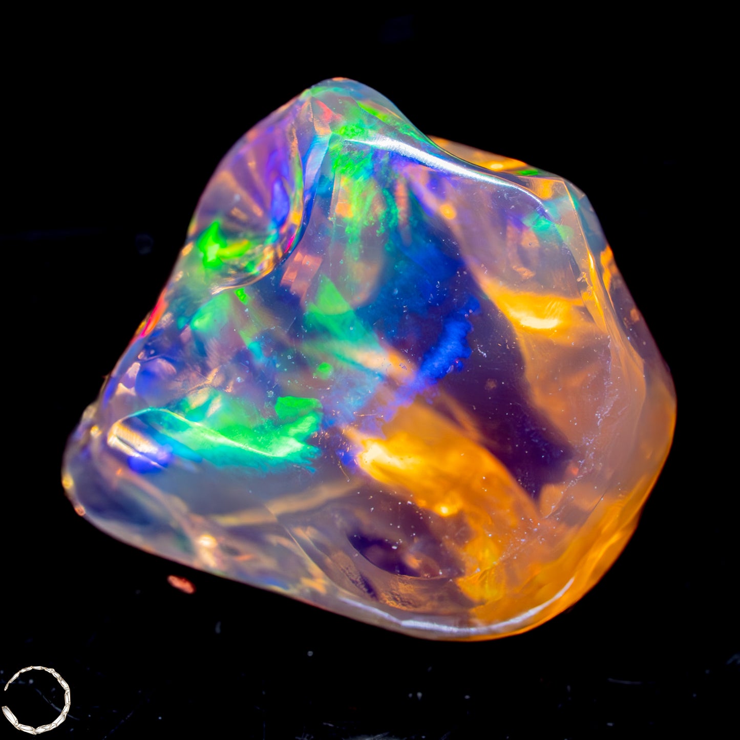Seltener AAA+ Mexikanischer Feuer-Opal,0,892g/4,46ct