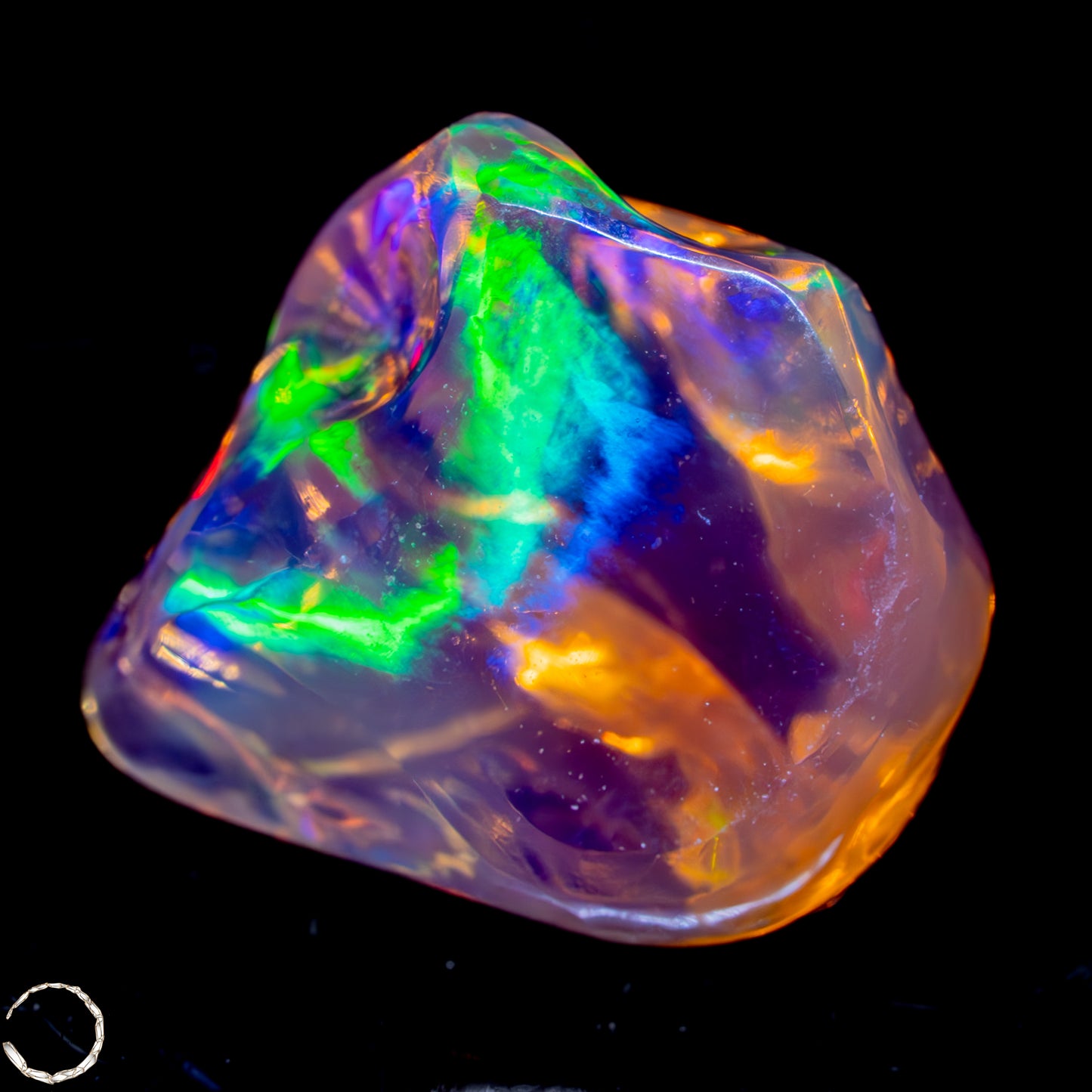 Seltener AAA+ Mexikanischer Feuer-Opal,0,892g/4,46ct