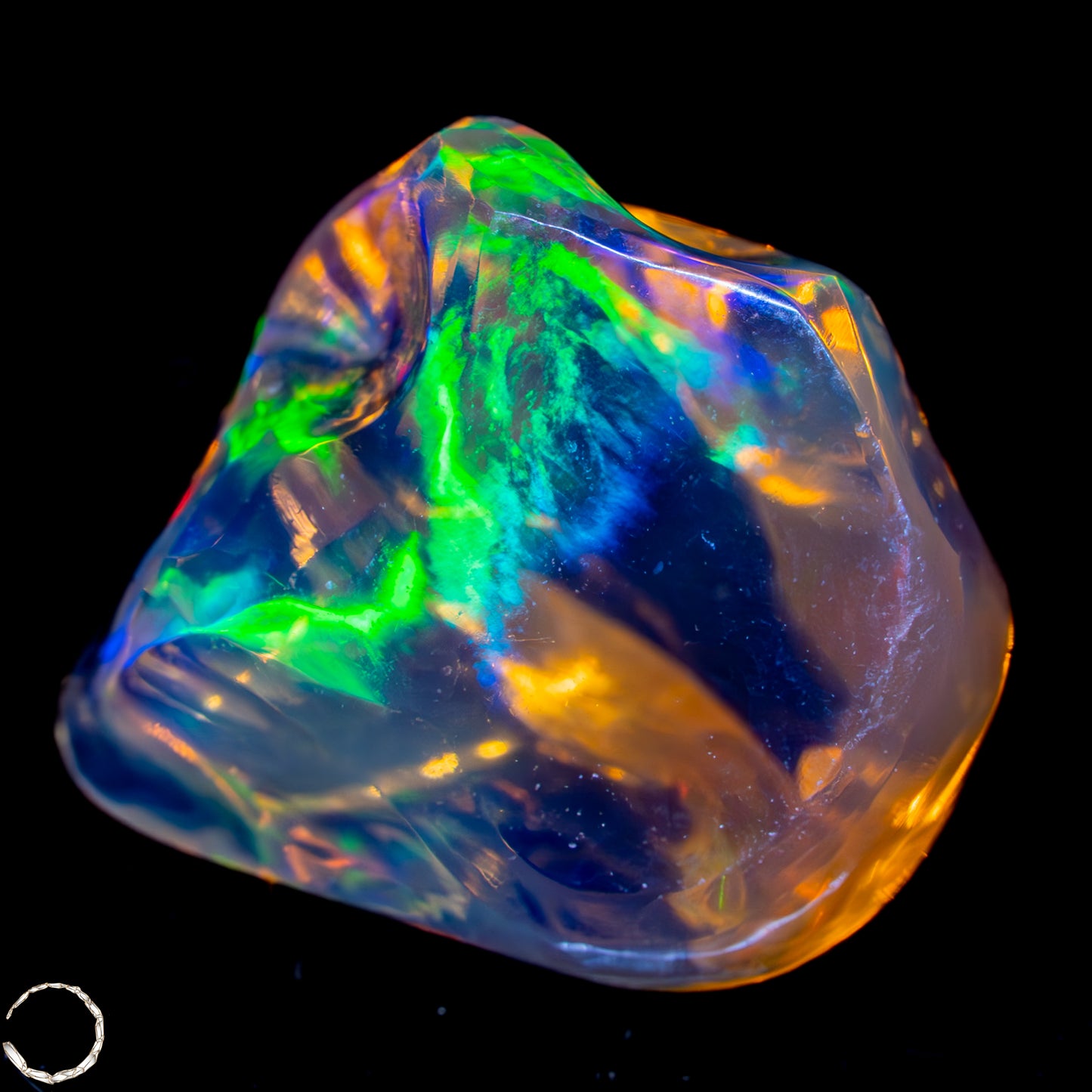 Seltener AAA+ Mexikanischer Feuer-Opal,0,892g/4,46ct