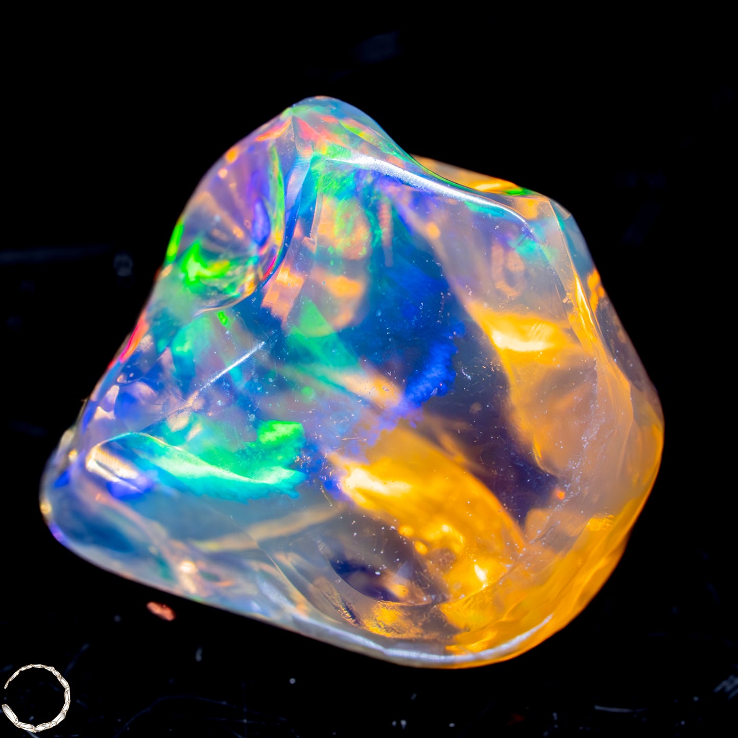 Seltener AAA+ Mexikanischer Feuer-Opal,0,892g/4,46ct