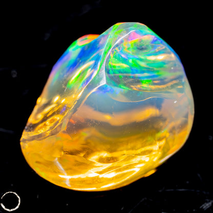 Seltener AAA+ Mexikanischer Feuer-Opal,0,892g/4,46ct