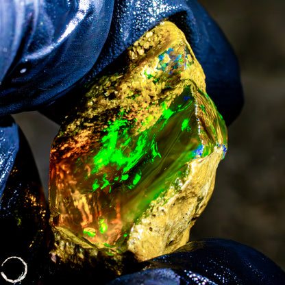 Seltener Natürlicher Großer Kristall-Opal, Äthiopien -11,62g