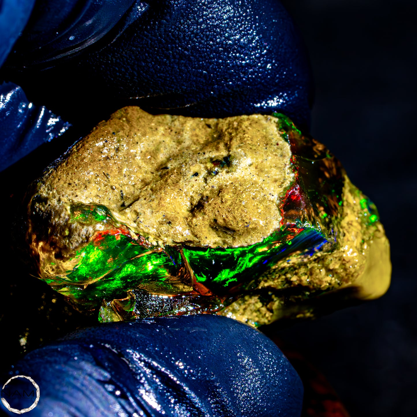 Seltener Natürlicher Großer Kristall-Opal, Äthiopien -11,62g