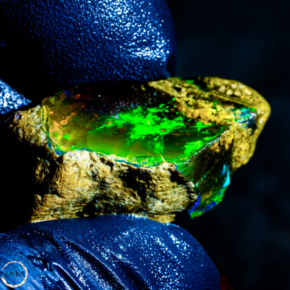 Seltener Natürlicher Großer Kristall-Opal, Äthiopien -11,62g