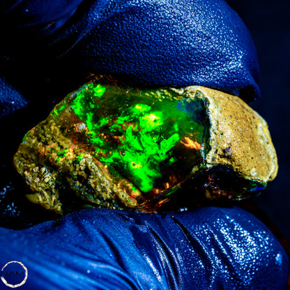 Seltener Natürlicher Großer Kristall-Opal, Äthiopien -11,62g