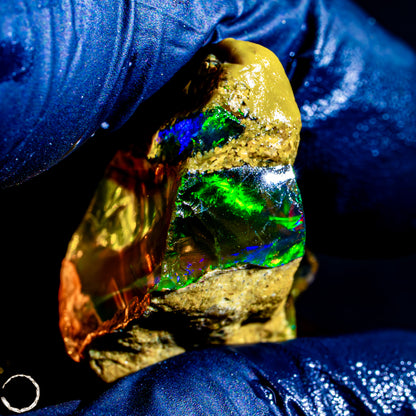 Seltener Natürlicher Großer Kristall-Opal, Äthiopien -11,62g