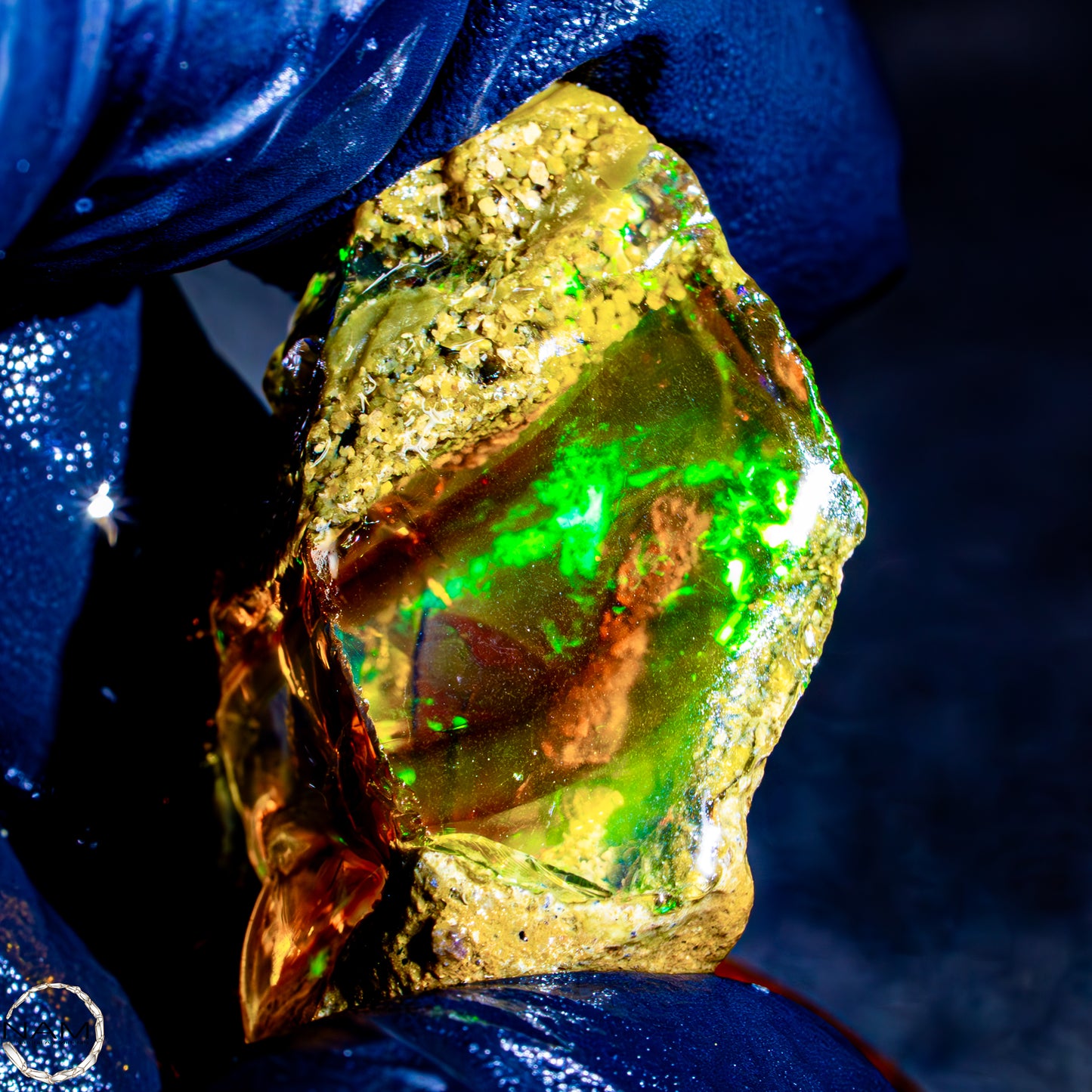 Seltener Natürlicher Großer Kristall-Opal, Äthiopien -11,62g