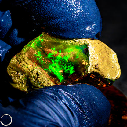 Seltener Natürlicher Großer Kristall-Opal, Äthiopien -11,62g