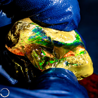 Seltener Natürlicher Großer Kristall-Opal, Äthiopien -11,62g