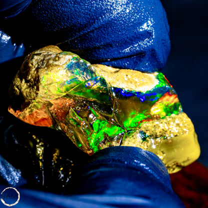 Seltener Natürlicher Großer Kristall-Opal, Äthiopien -11,62g