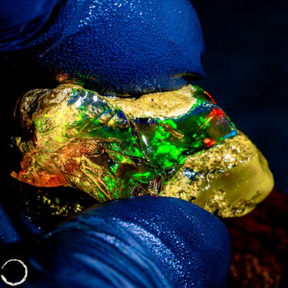 Seltener Natürlicher Großer Kristall-Opal, Äthiopien -11,62g