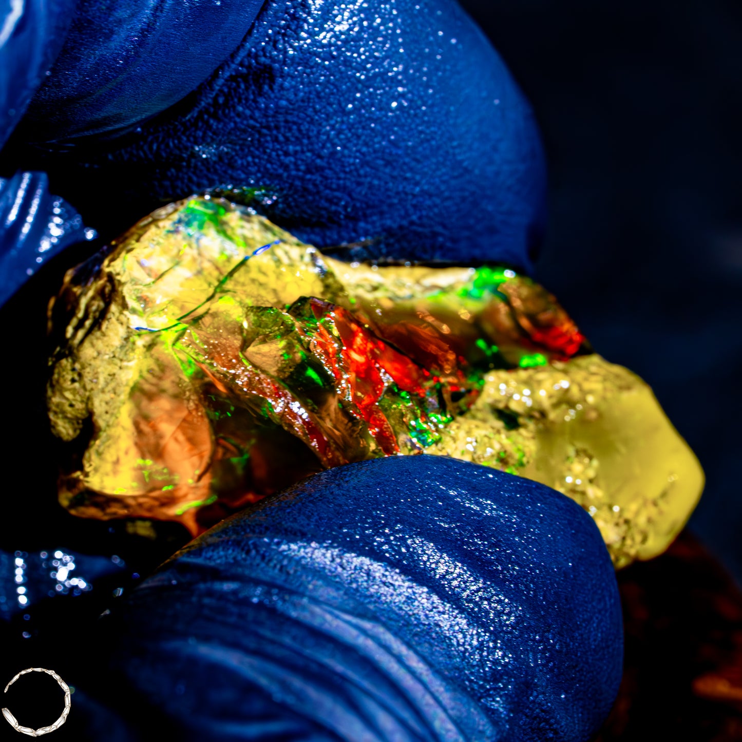 Seltener Natürlicher Großer Kristall-Opal, Äthiopien -11,62g