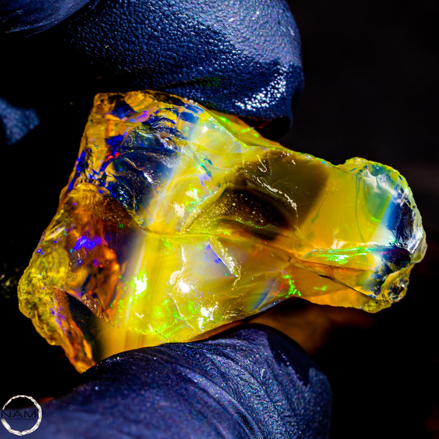 Seltener Natürlicher Großer Kristall-Opal, Äthiopien -15,62g