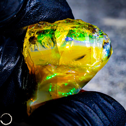 Seltener Natürlicher Großer Kristall-Opal, Äthiopien -15,62g