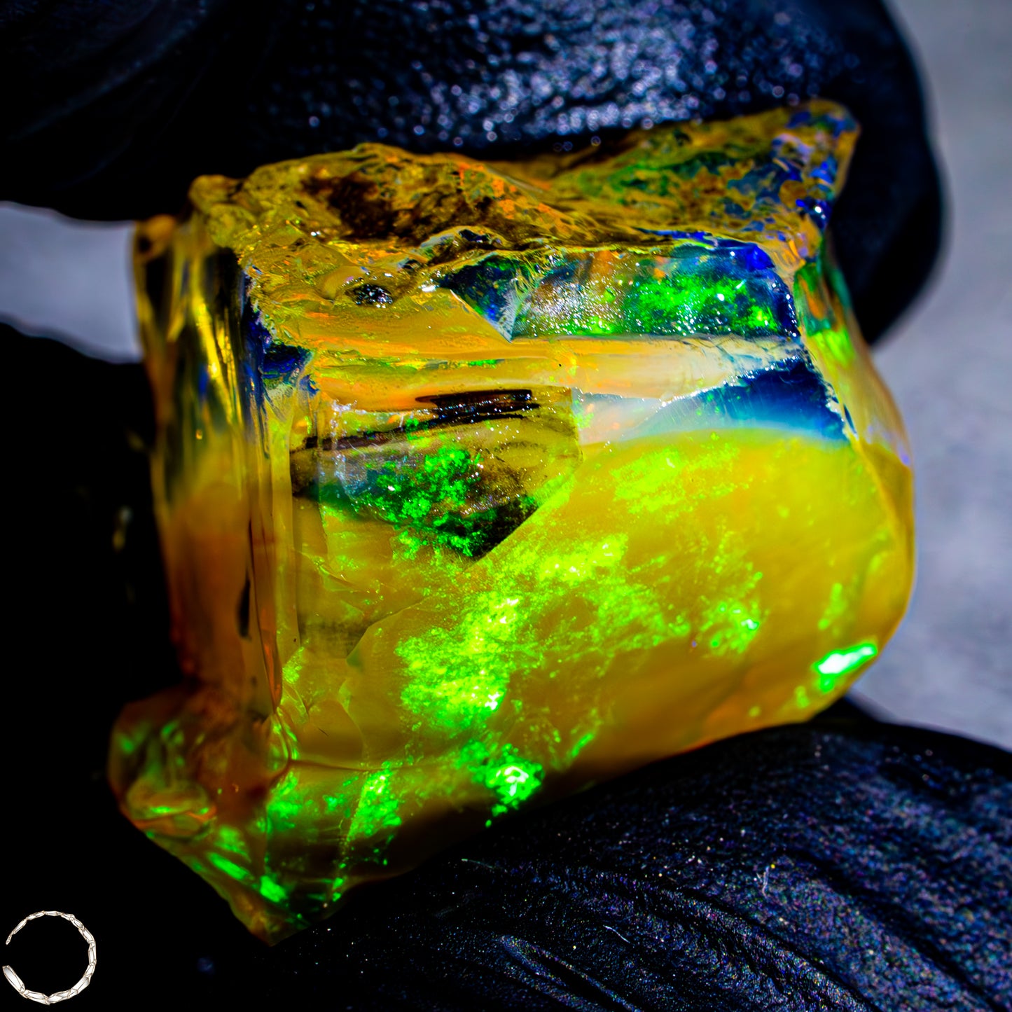 Seltener Natürlicher Großer Kristall-Opal, Äthiopien -15,62g