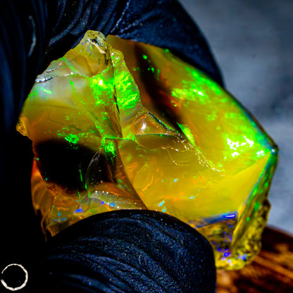 Seltener Natürlicher Großer Kristall-Opal, Äthiopien -15,62g