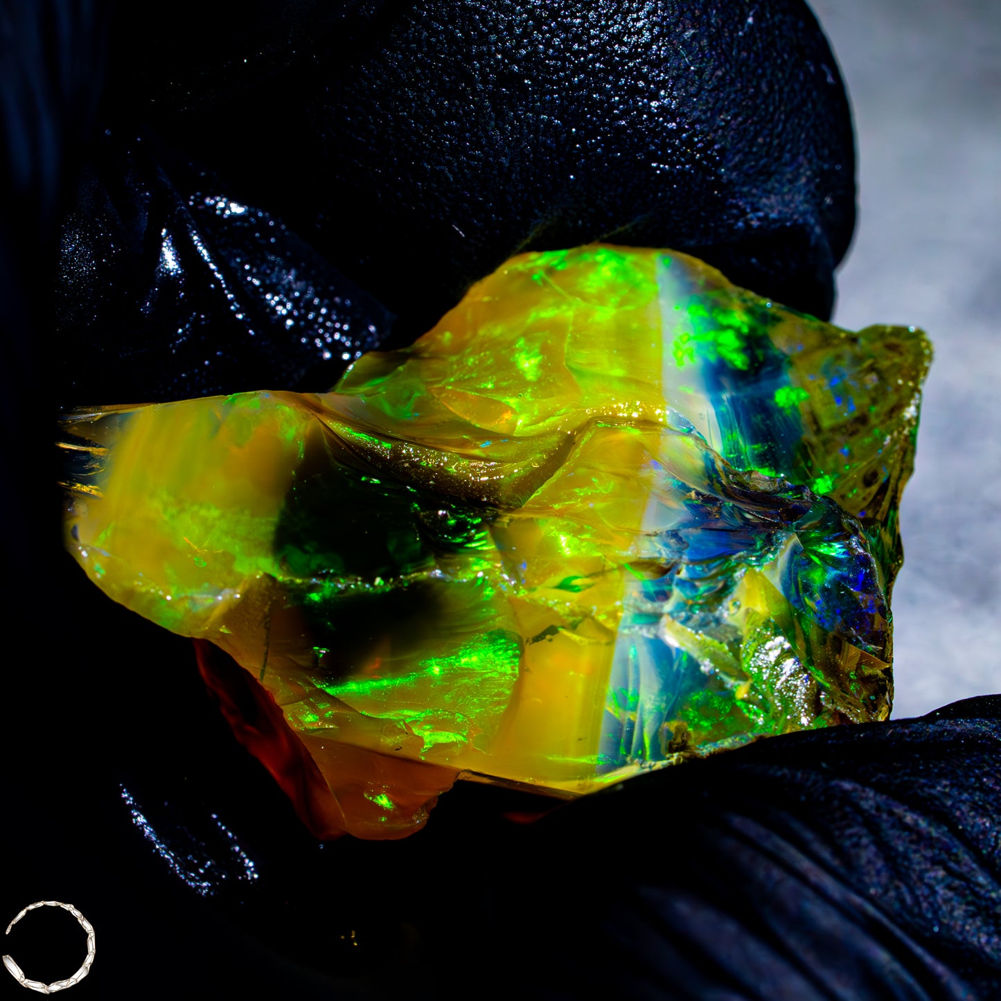 Seltener Natürlicher Großer Kristall-Opal, Äthiopien -15,62g