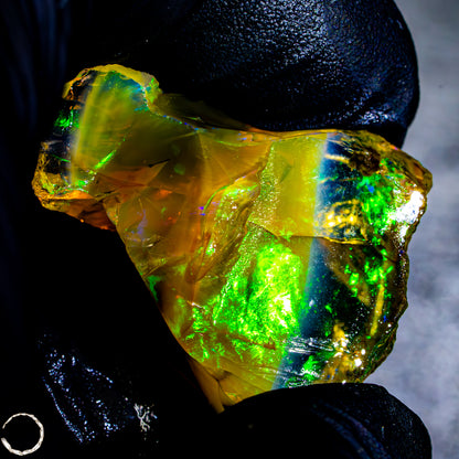 Seltener Natürlicher Großer Kristall-Opal, Äthiopien -15,62g