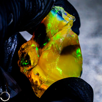 Seltener Natürlicher Großer Kristall-Opal, Äthiopien -15,62g