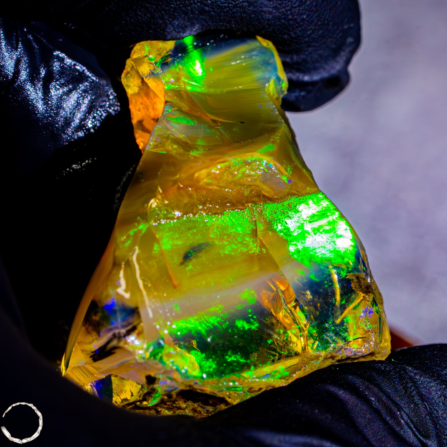 Seltener Natürlicher Großer Kristall-Opal, Äthiopien -15,62g