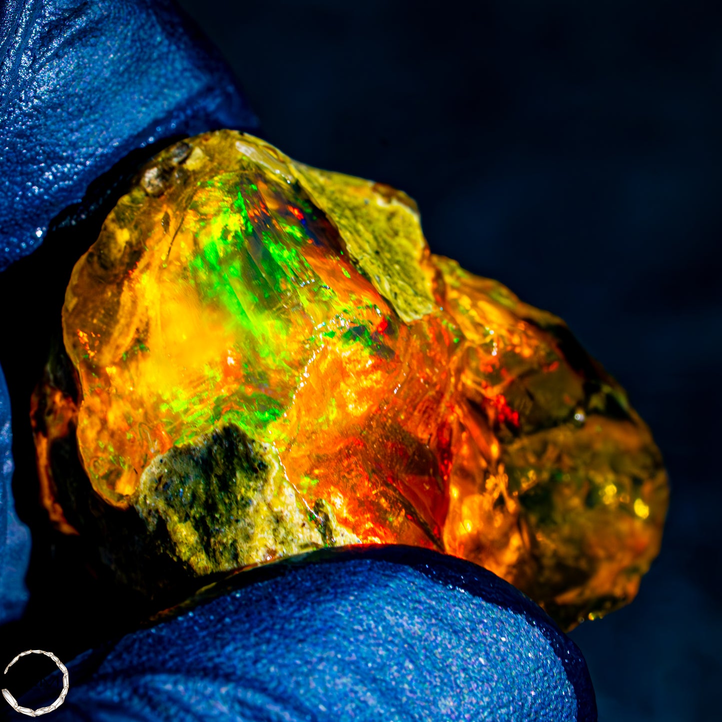 Seltener Natürlicher Großer Kristall-Opal, Äthiopien -14,75g