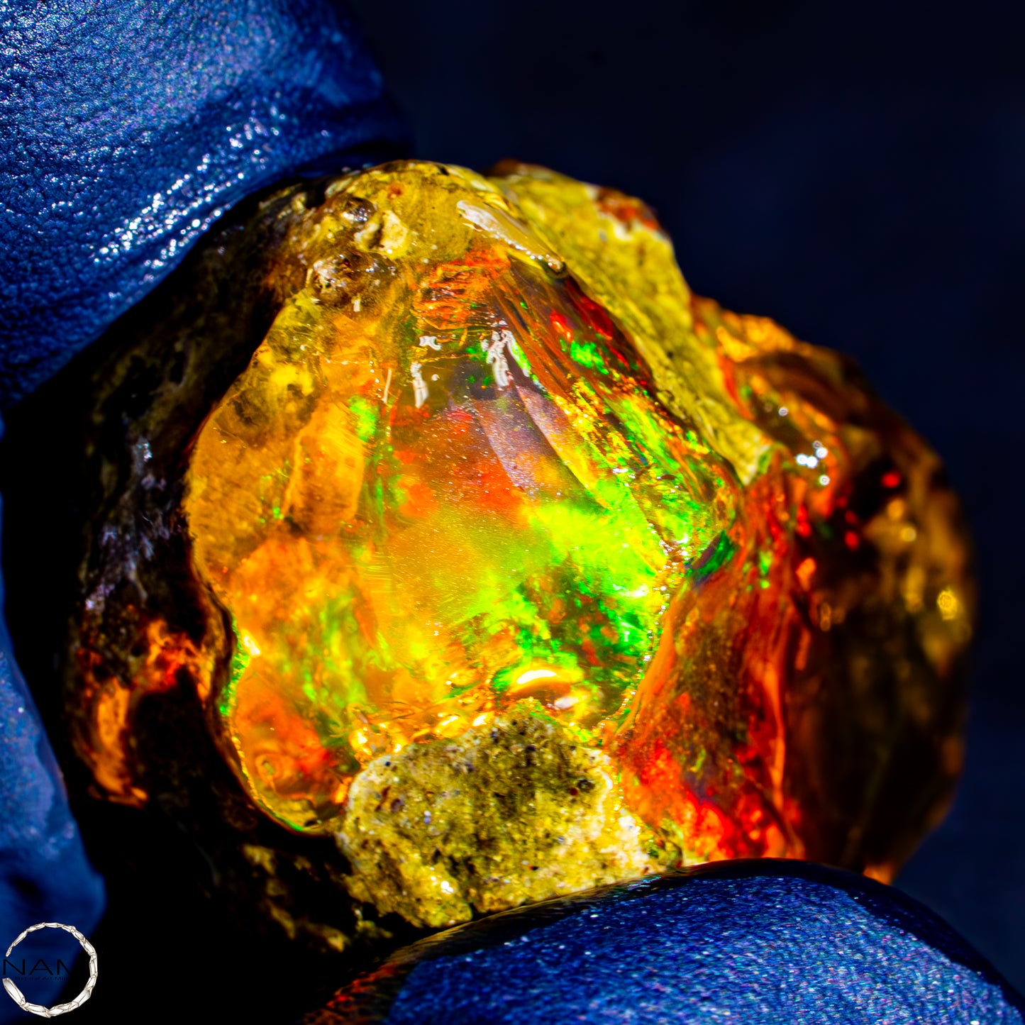 Seltener Natürlicher Großer Kristall-Opal, Äthiopien -14,75g