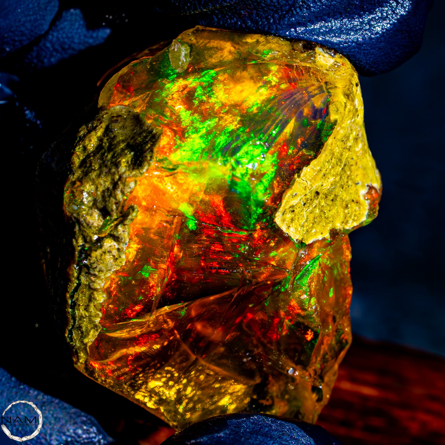 Seltener Natürlicher Großer Kristall-Opal, Äthiopien -14,75g