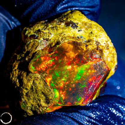 Seltener Natürlicher Großer Kristall-Opal, Äthiopien -14,75g
