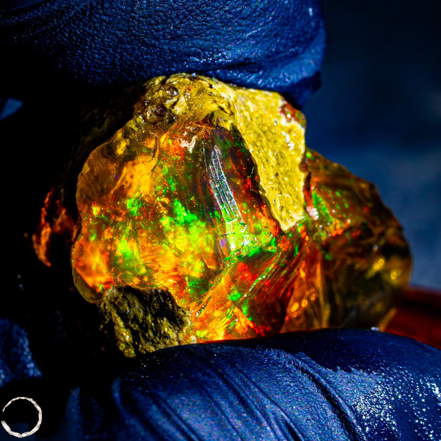 Seltener Natürlicher Großer Kristall-Opal, Äthiopien -14,75g