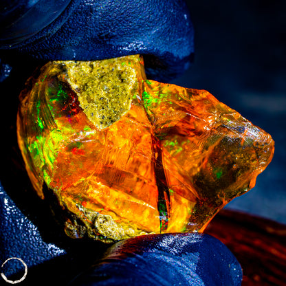 Seltener Natürlicher Großer Kristall-Opal, Äthiopien -14,75g