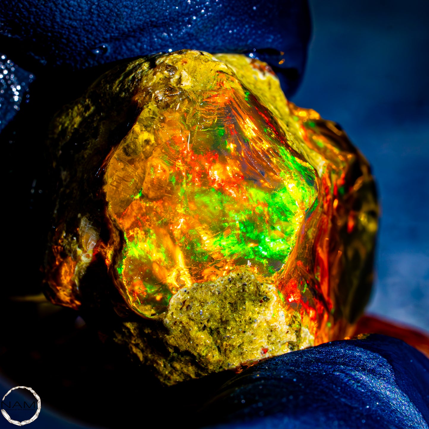 Seltener Natürlicher Großer Kristall-Opal, Äthiopien -14,75g