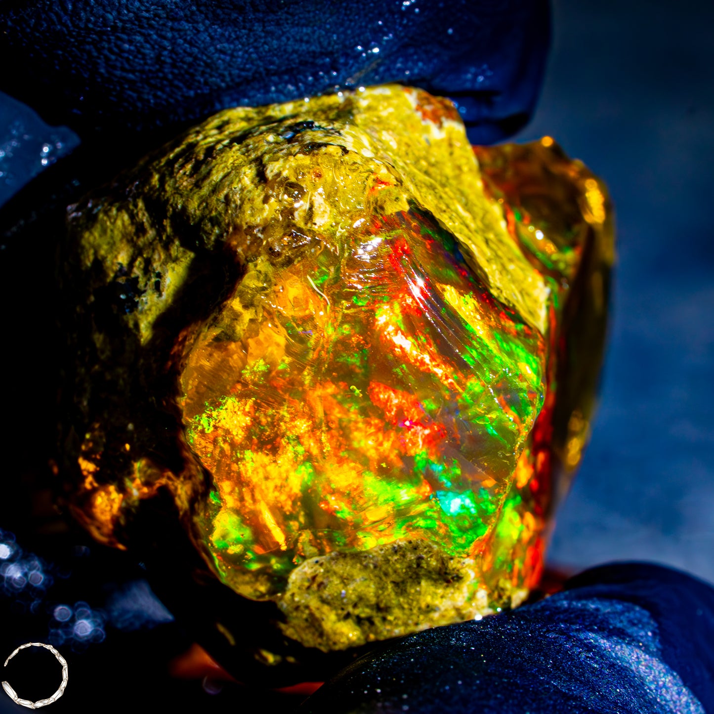 Seltener Natürlicher Großer Kristall-Opal, Äthiopien -14,75g