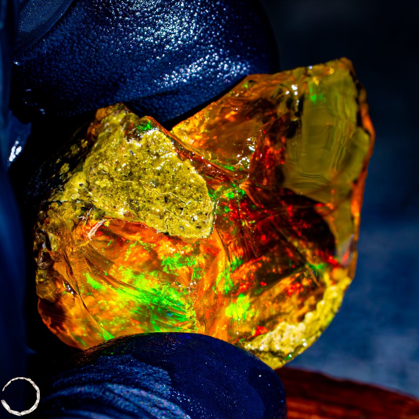 Seltener Natürlicher Großer Kristall-Opal, Äthiopien -14,75g