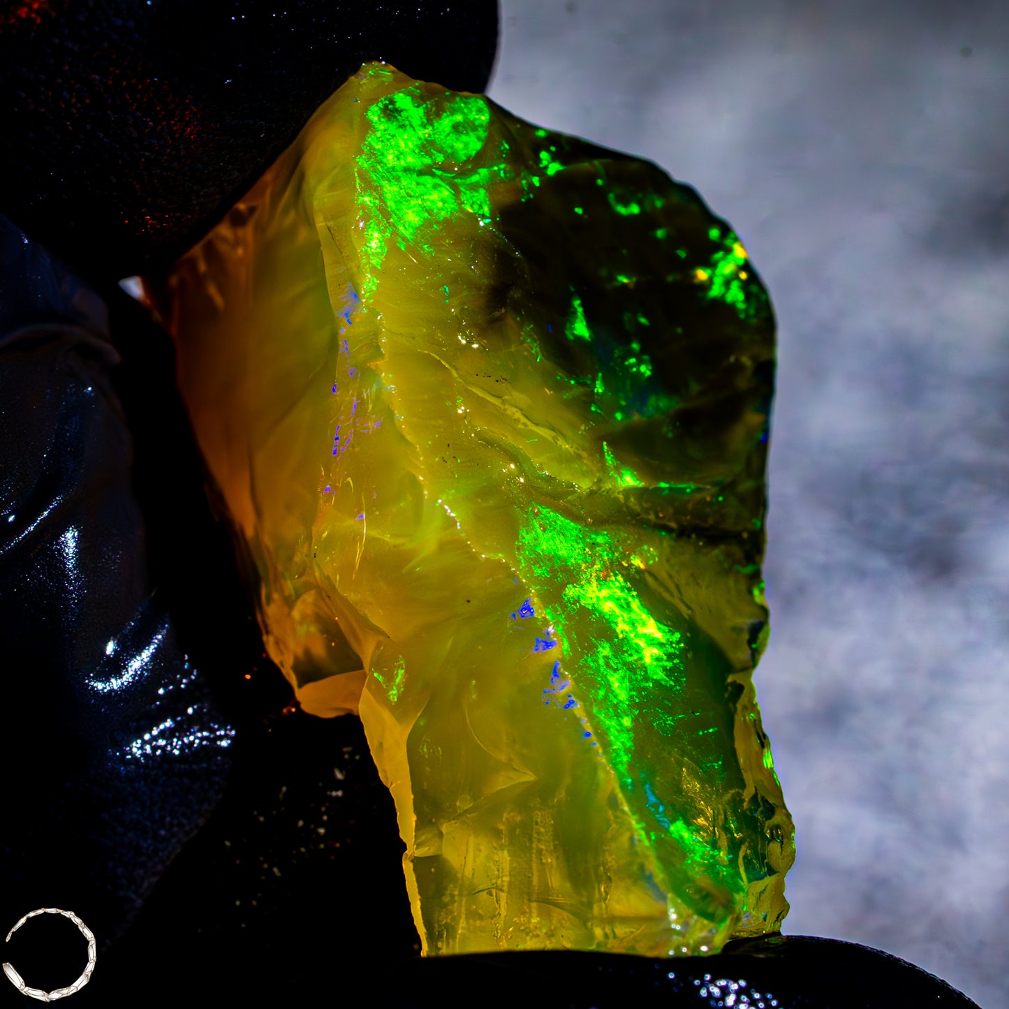 Seltener Natürlicher Großer Kristall-Opal, Äthiopien -7,57g