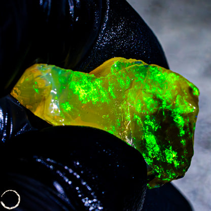 Seltener Natürlicher Großer Kristall-Opal, Äthiopien -7,57g