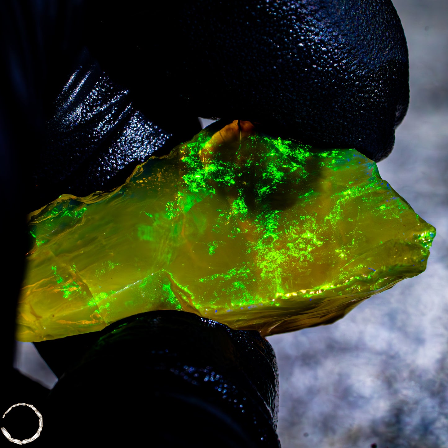 Seltener Natürlicher Großer Kristall-Opal, Äthiopien -7,57g