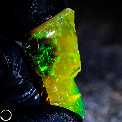 Seltener Natürlicher Großer Kristall-Opal, Äthiopien -7,57g