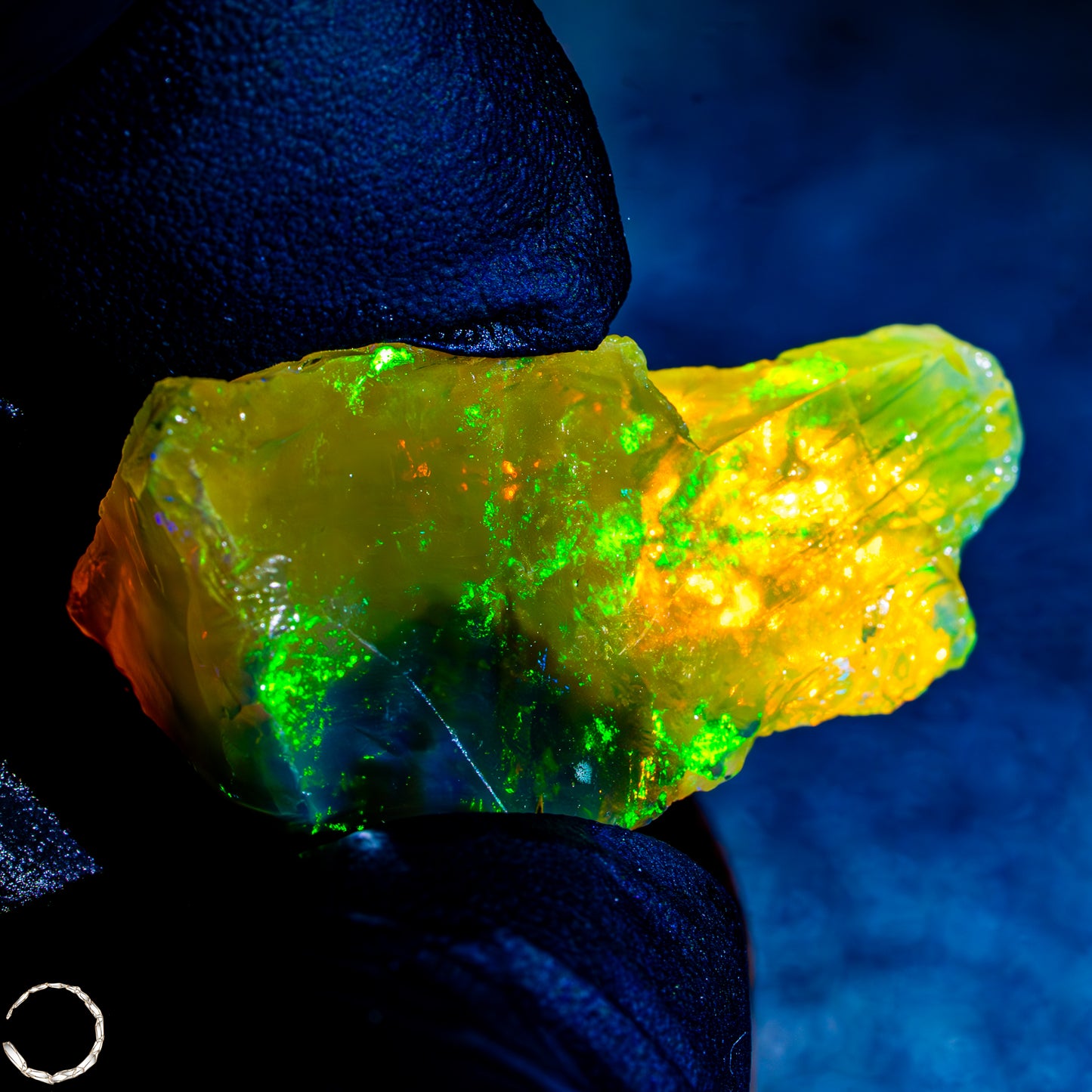 Seltener Natürlicher Großer Kristall-Opal, Äthiopien -7,57g